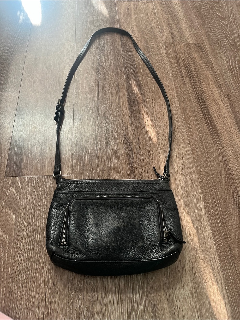 Nordstrom Black Leather Crossbody Bag